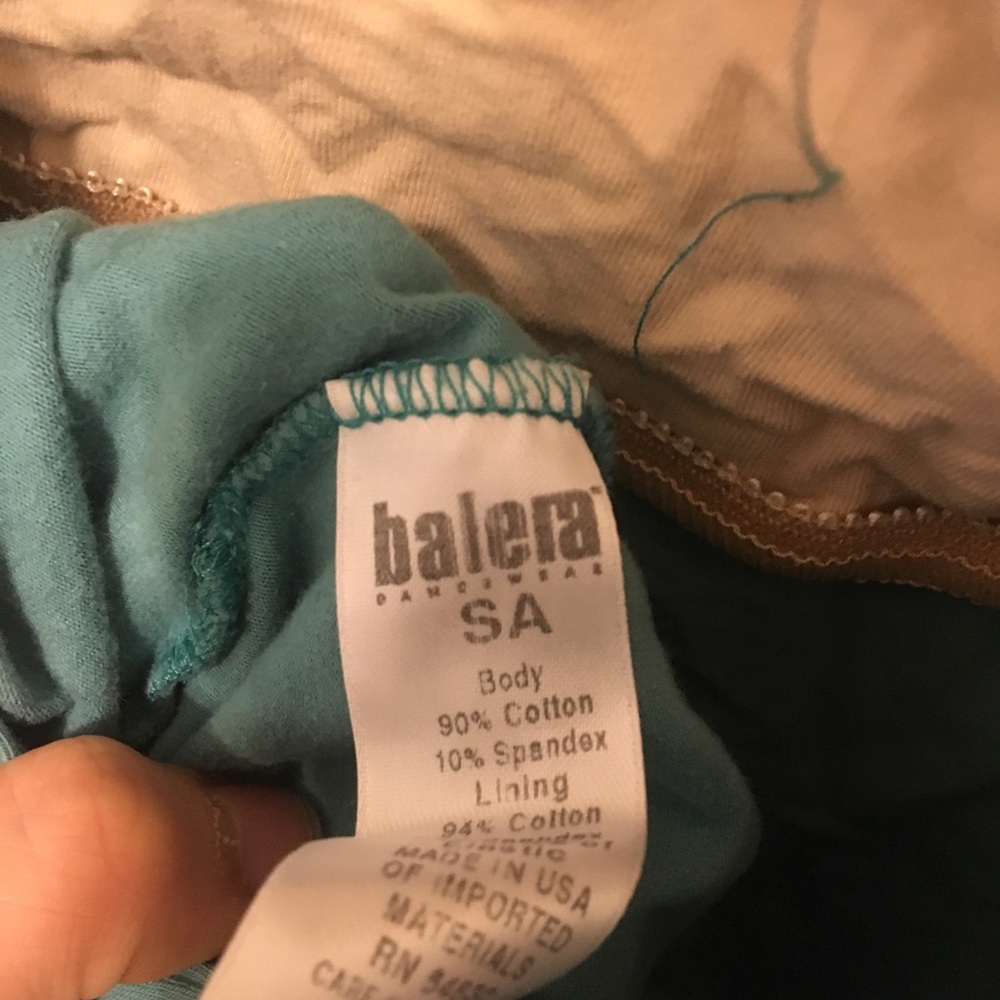 Teal Dance Leotard